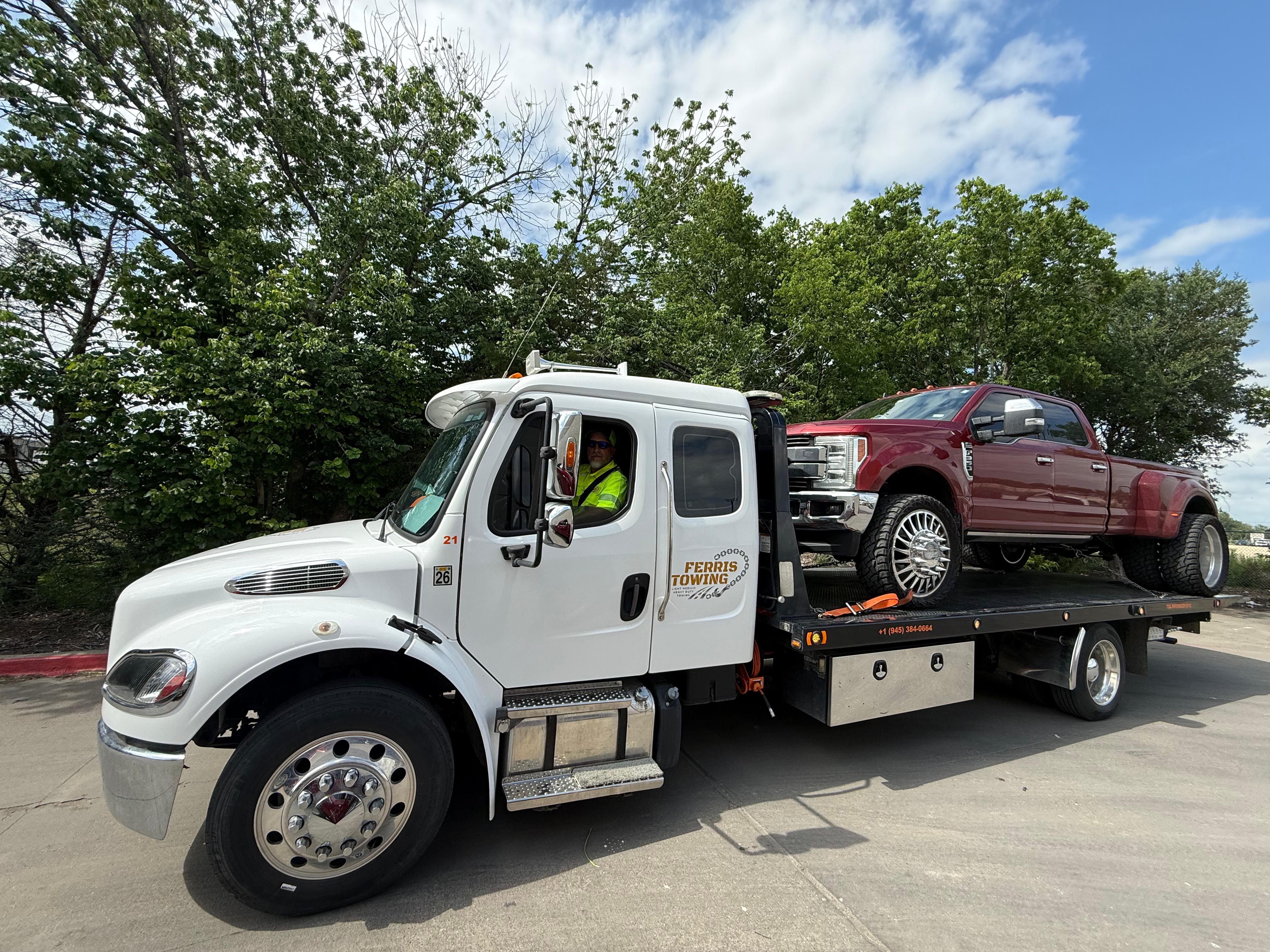 Ferris Towing Service car, SUV, and light truck towing and roadside help